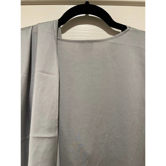 CHICO'S Dressy Silver Top - Size 2 (Large) - NEW!! - Picture 8 of 11